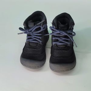 US 7 Toddler Boy Lace Bump Toe High Top Boots Oshkosh